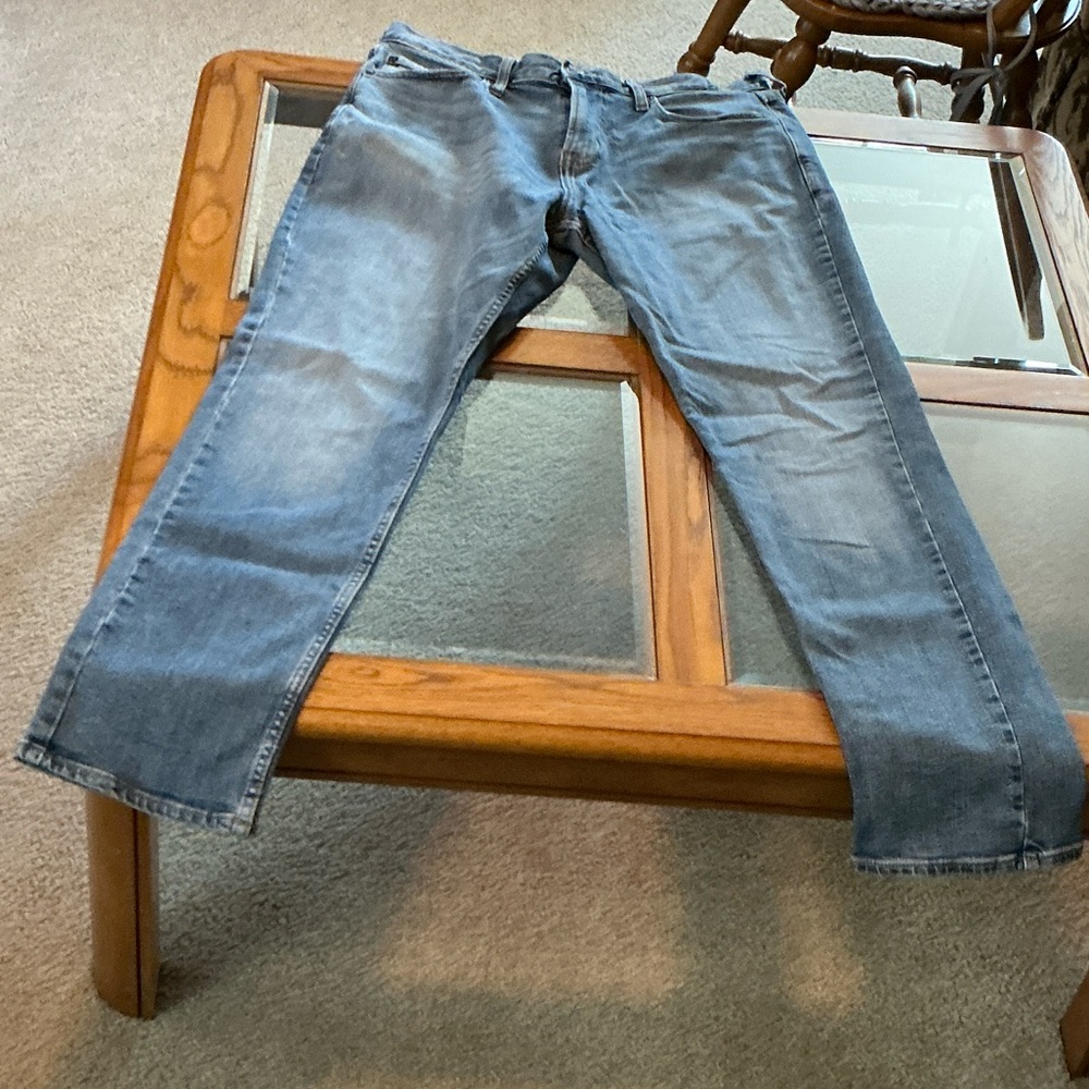 Old Navy Men's Straight Jeans - Light Blue